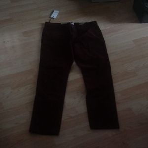 Goodfellow corderoy jeans pomegranate color